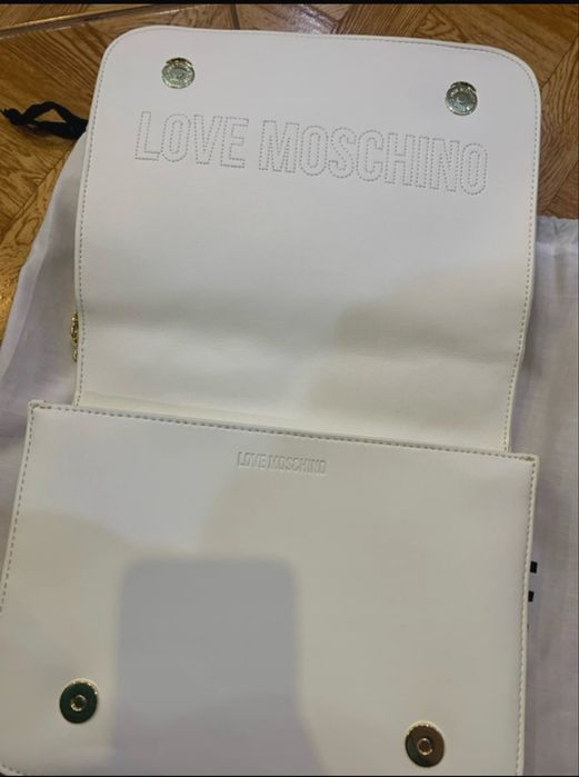 geanta moschino alba