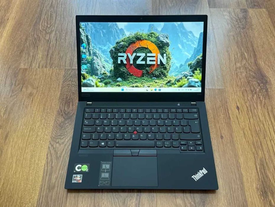 Lenovo ThinkPad P14S - Ryzen™  7 PRO 4750U / 16 GB RAM / 1ТВ SSD - Microsoft Office Pro Plus 2024 -  touch - сензорен екран