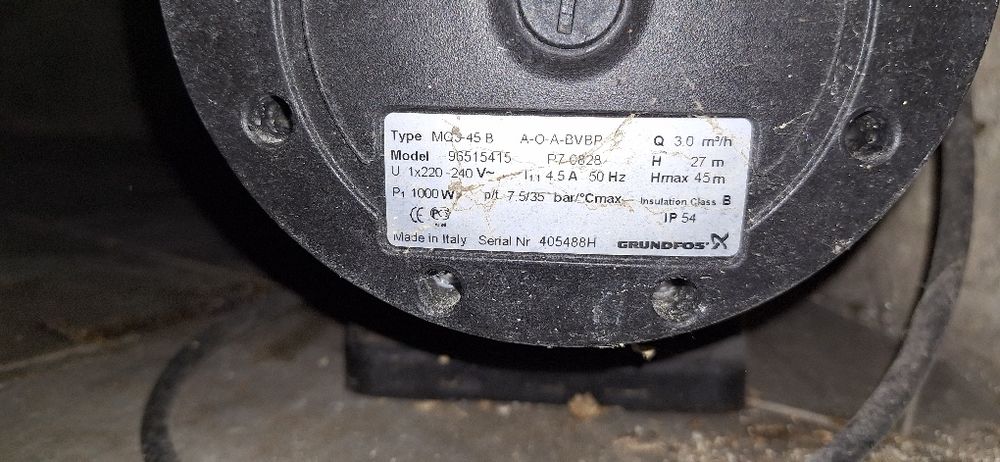 Помпа Grundfos mq3-45