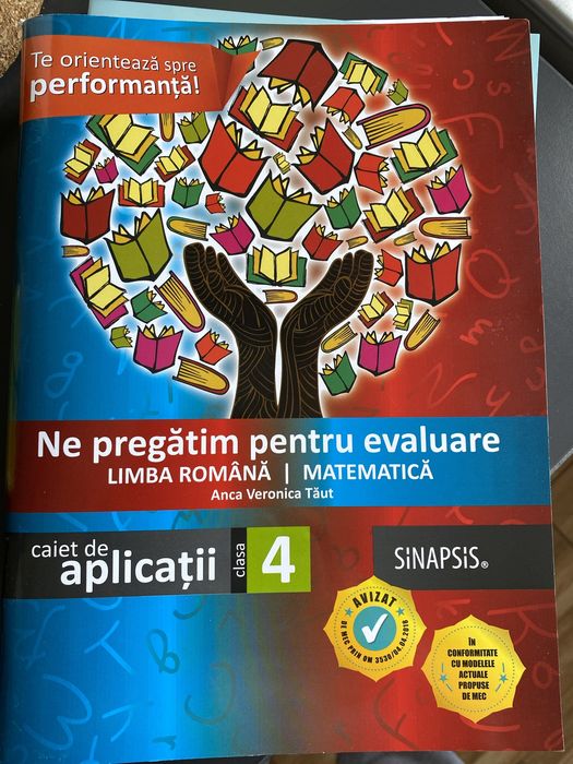 Caiet limba romana clasa a patra