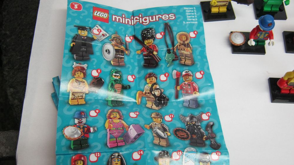Figurine LEGO.seria 5.Dubluri ramase.