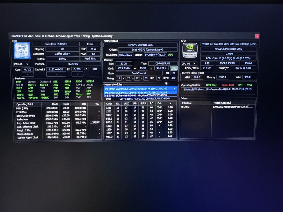 Lenovo Legion Y740 cu cutie originala!