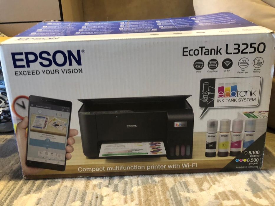 epson l3250,все работает