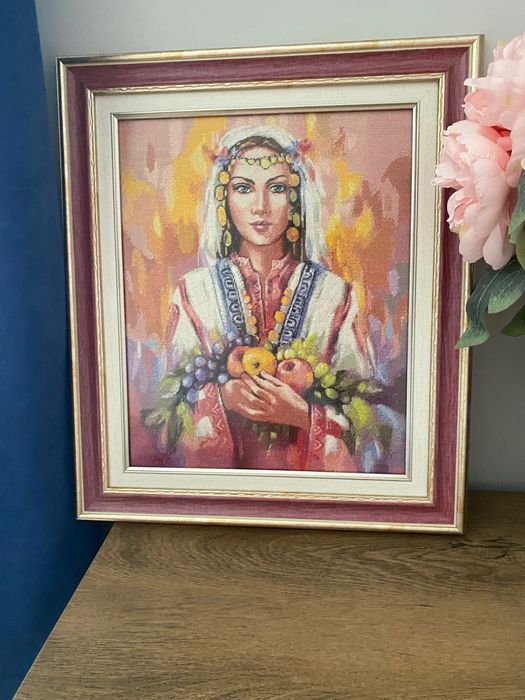 Гоблен ,, Момиче с плодове”