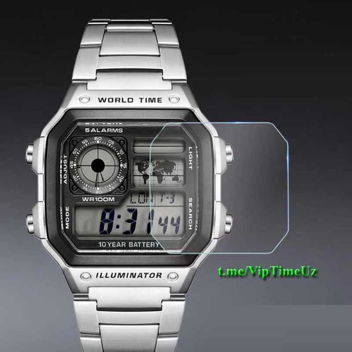 Casio Ремешки, Стальной Корпус, Защитная плёнка