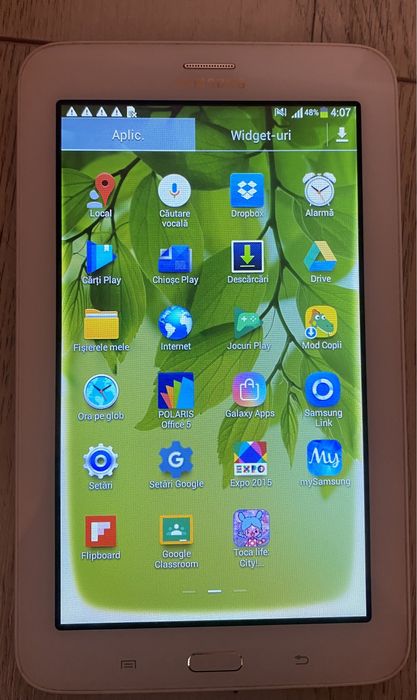 Vand tableta samsung