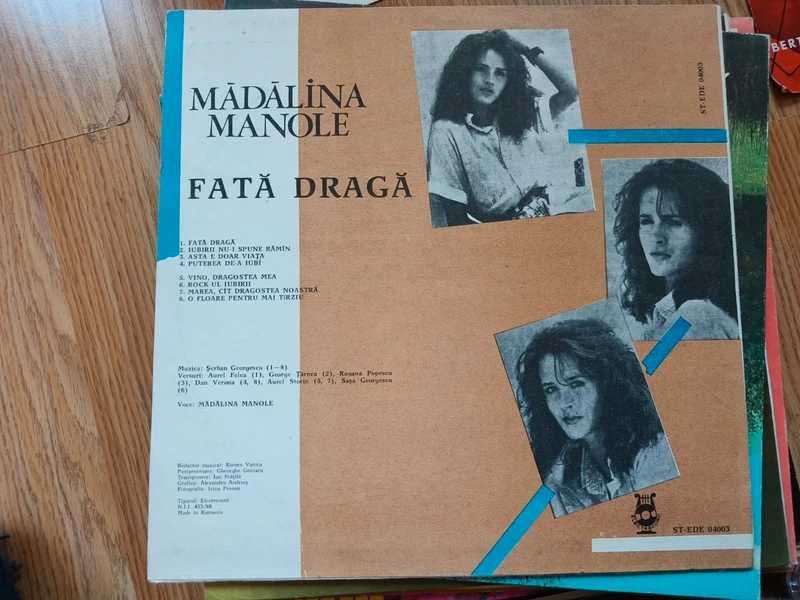 Madalina Manole disc vinil