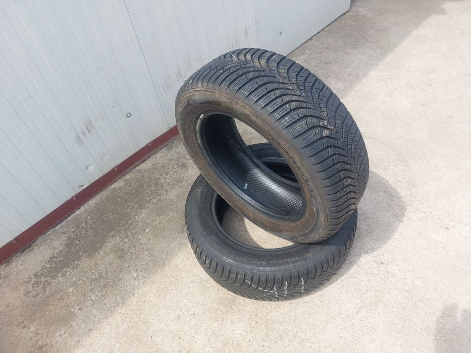 100 lei bucata! Doua anvelope M+S/IARNA 195 60 15 Hankook! 7 mm