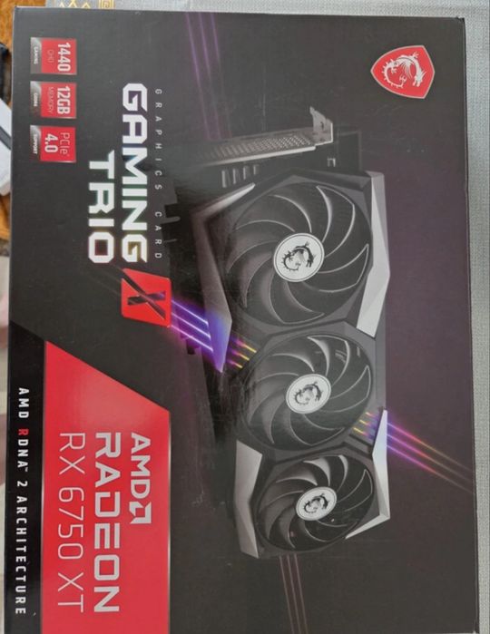 Placa video Rx6750xt 12gb
