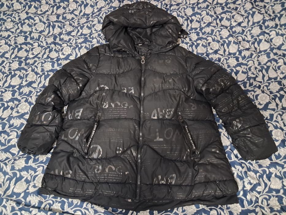 Красива шуба със лъскави мотиви