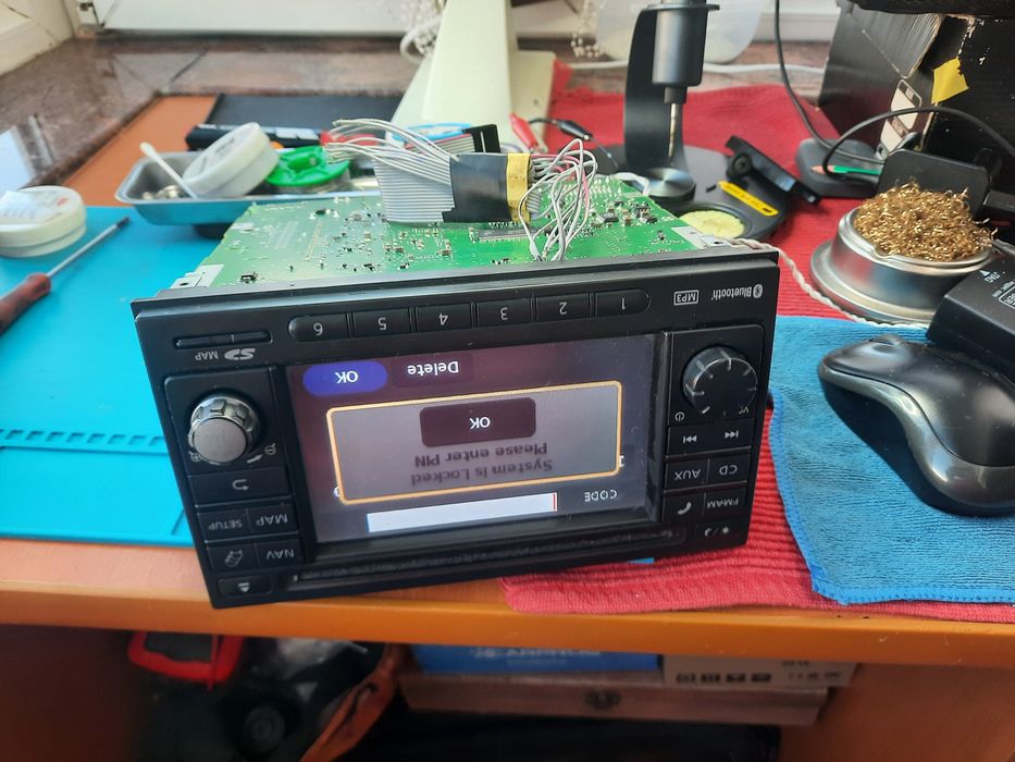 Nissan System locked contact dealer pin save