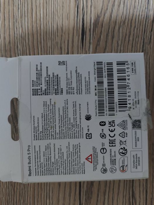 Наушники Redmi buds 5 pro