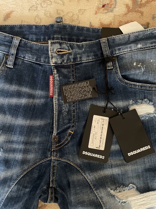 blugi dsquared2 Tidy Biker Jeans