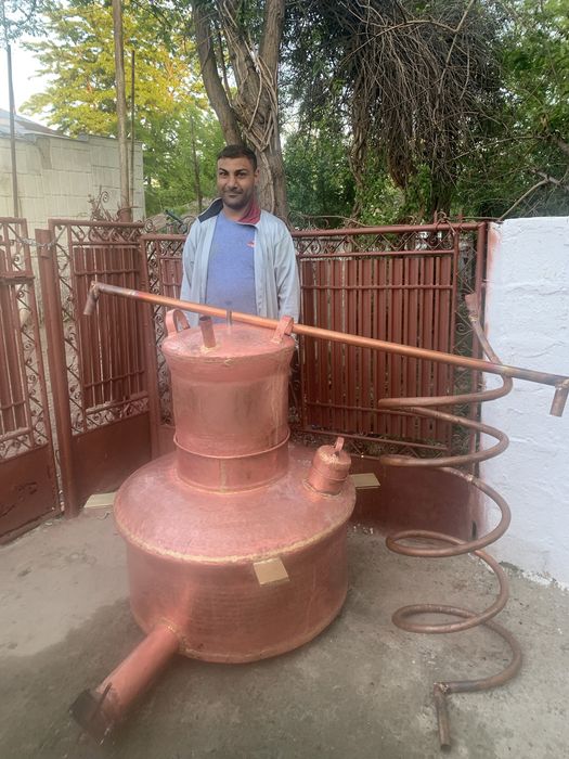 Cazan de tuica 120 litri cu fundul 4mm