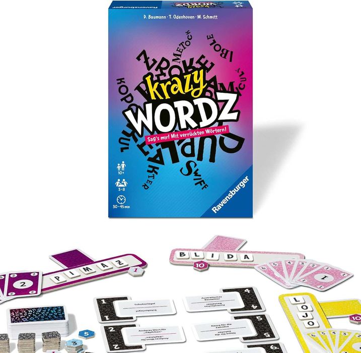 Ravensburger 26837 Krazy Wordz - Парти игра на немски език