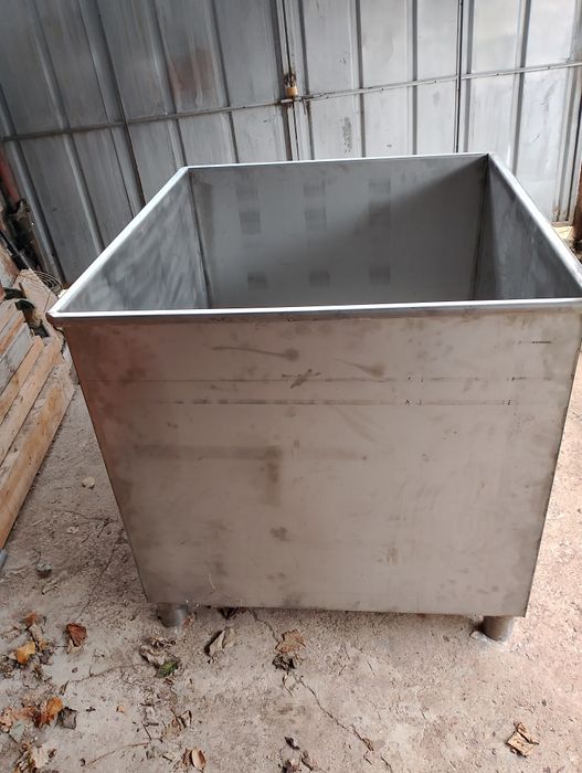 Неръждаем съд 1 кубик