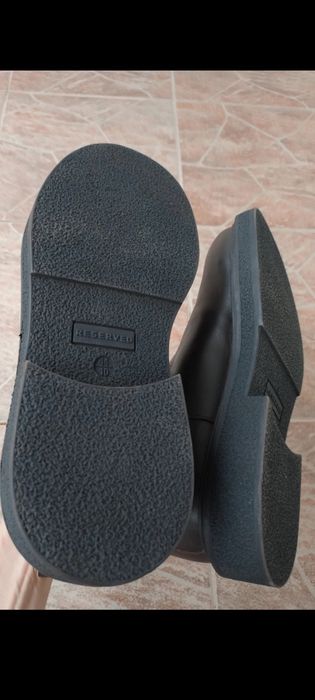 Ghete barbati Chelsea/ Nr 44/piele naturala/ noi/ maro