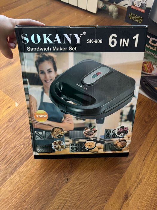 Sokany Вафельница 6 в 1