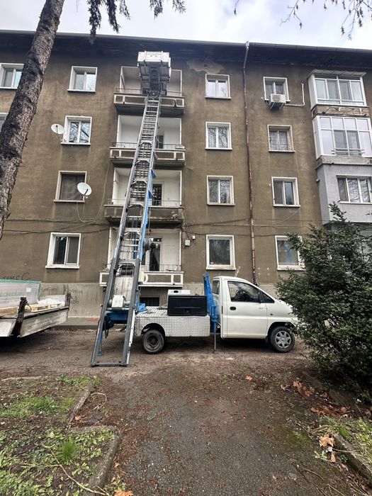Мобилни строителни асансьори Под Наем Мобилен Хаспел Перник, София