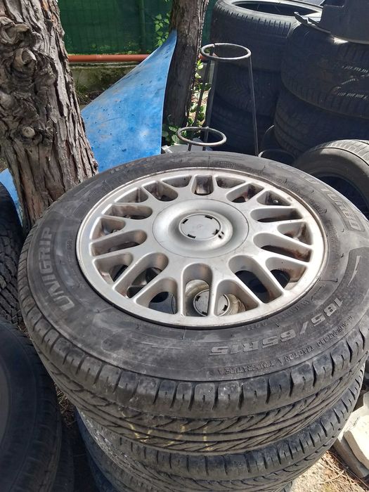 Лети джанти с гуми 4 по 100 opel