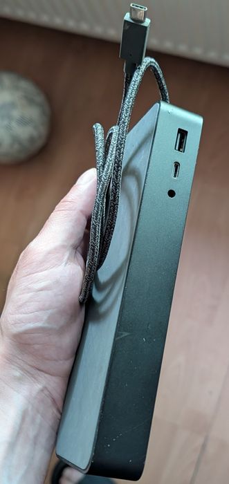 HP USB-C/A Universal Dock G2 – Stație de Andocare Premium – Monitoare 4K și Rețea