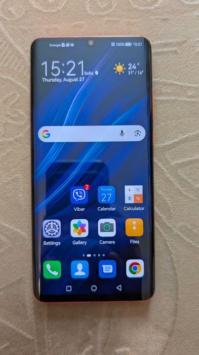 Като нов Huawei P30 Pro комплект и подаръци