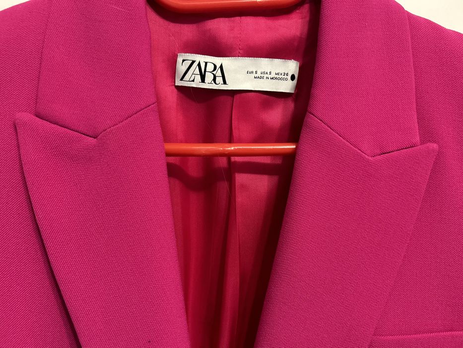 Sacou Zara Fucsia