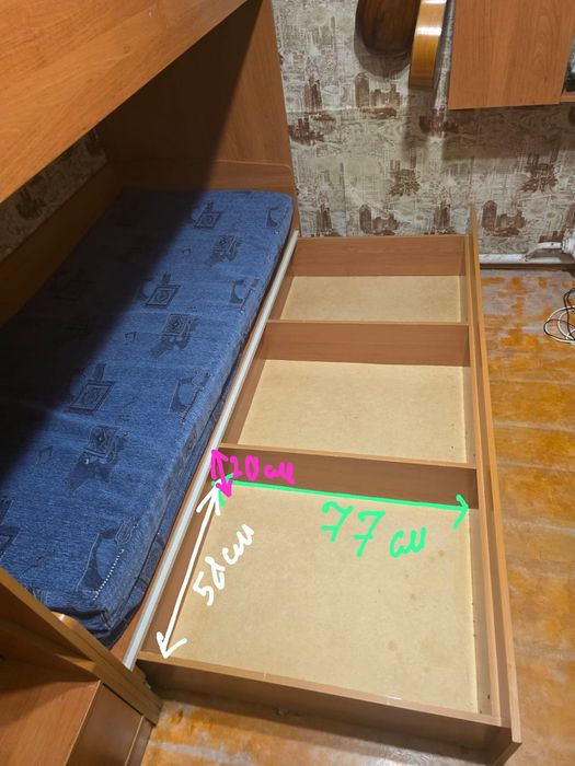 Продам 2-х ярусную кровать