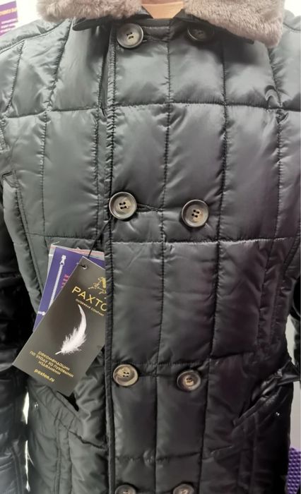 Полуприталенный пуховик-куртка  Paxton