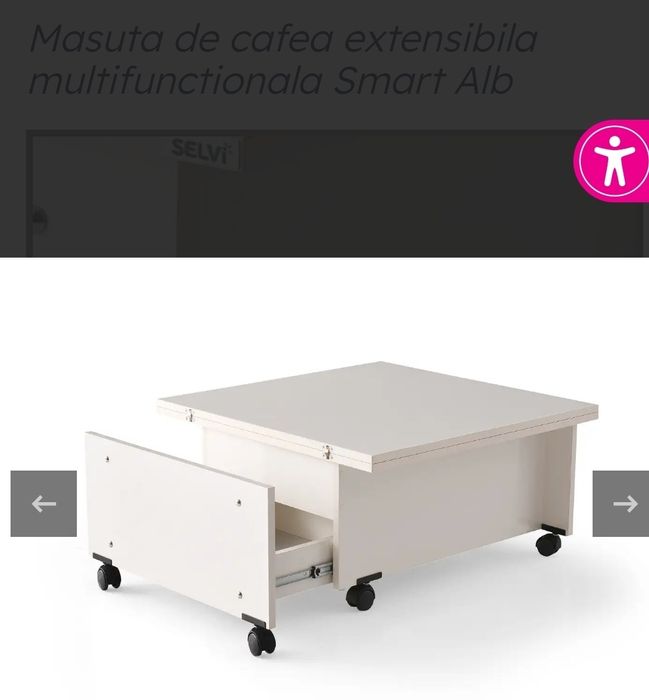 Masa extensibila multifuncțională
