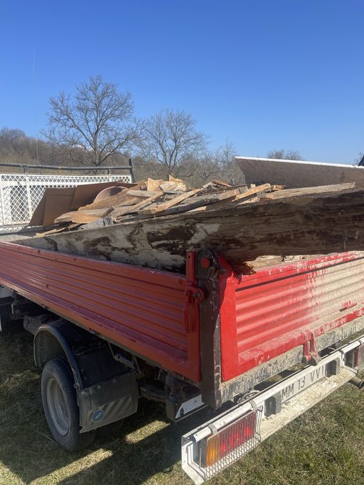 Debarasari moloz , curatenie curte , transport cu basculanta de 3,5 t