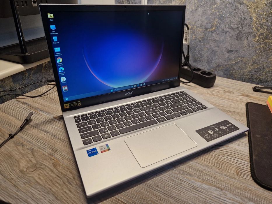 Мощный ноутбук Acer/Intel® Core™ i5-1135G7/SSD 512 гигабайт