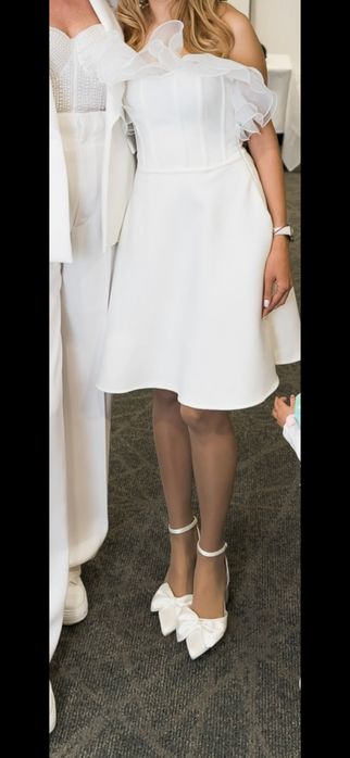 Karen Millen бандажна рокля с органза