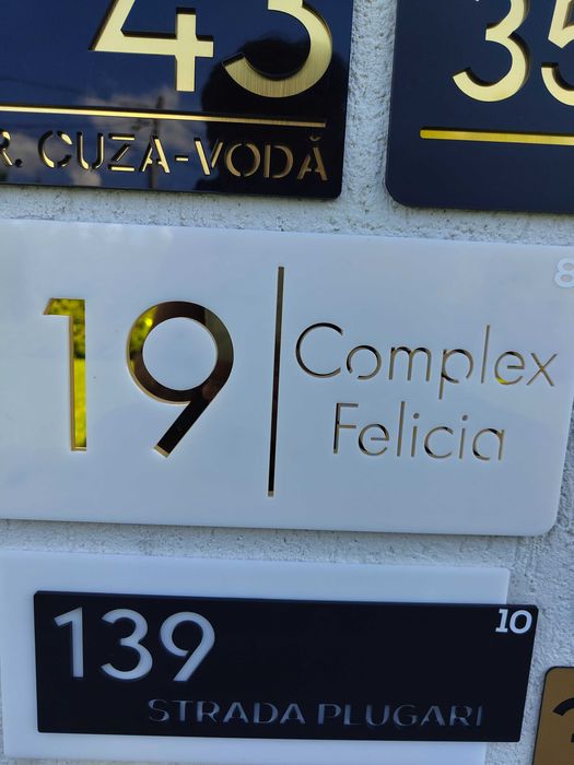 Placuta numar casa, Numere case personalizate, Placute stradale