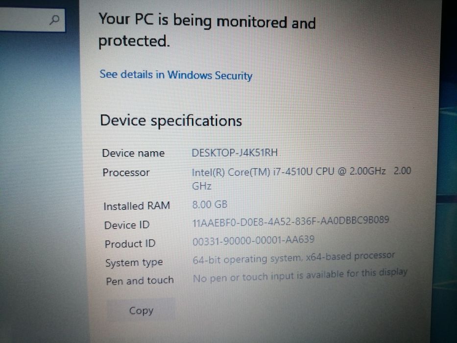 Dell Inspiron 3542,intel i7-4510u,8gb ram, ssd+1TB HDD, Nvidia 2gb