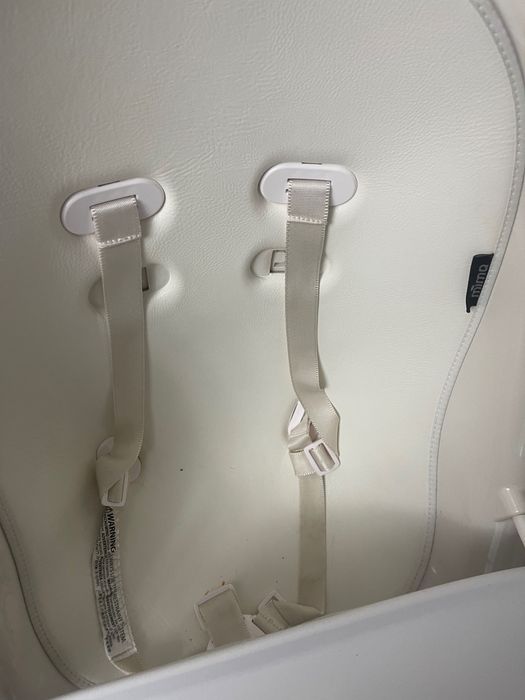 Scaun de masa de copii Mima Moon Silver 6-36 luni la 1800 lei