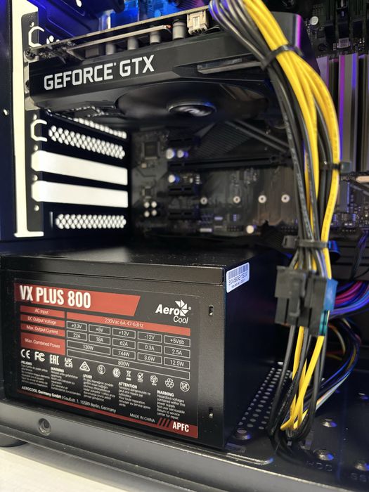 Геймърски компютър AMD Ryzen 5 2600, GTX 1660 Ti 6GB, 16GB ram