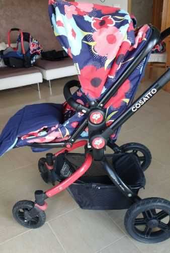 Детска количка COSAТTO OOBA-пълен комплект + ISOfix столче за кола
