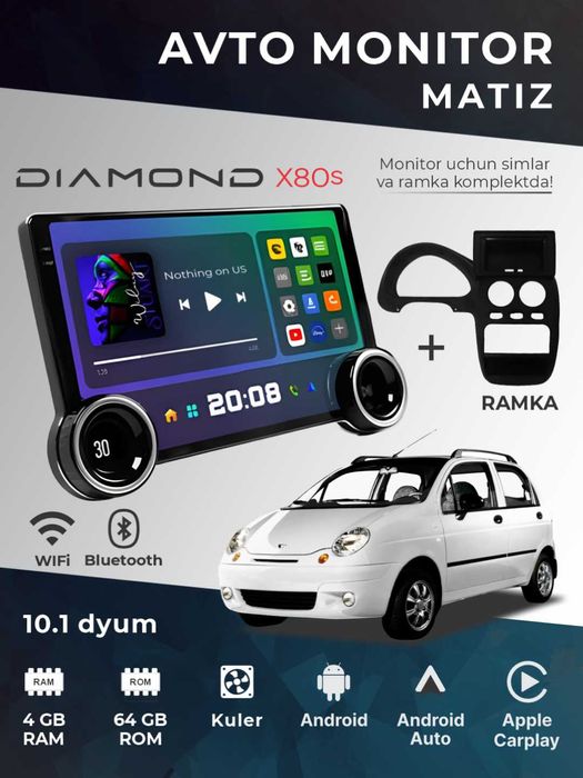 Tesla monitor Diamon manitor 2K