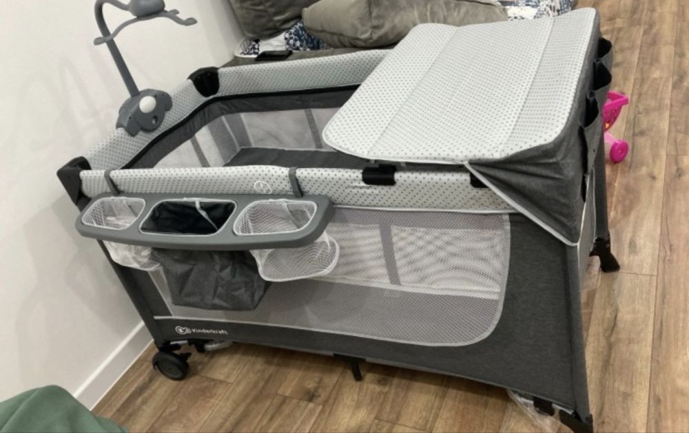 Манеж-кроватка Kinderkraft