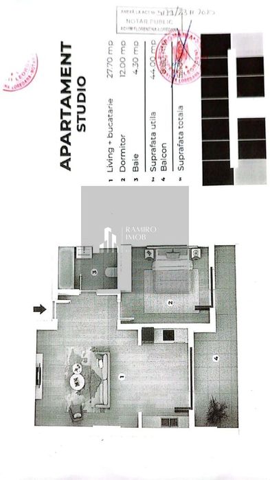 Apartament 2 camere POPESTI/Strada Biruintei