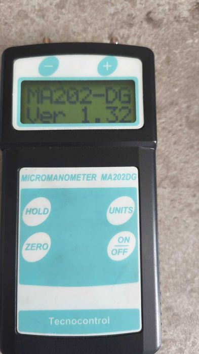 Micromanometru diferențial Tecnocontrol MA202DG