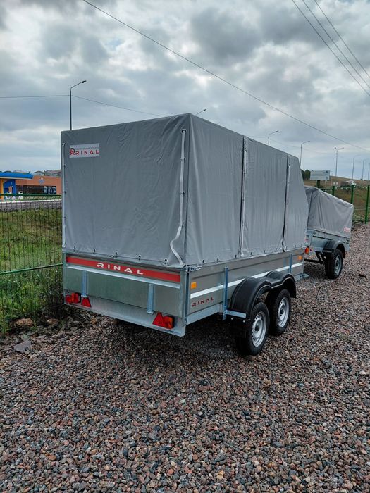 Двухосные автоприцепы усиленные