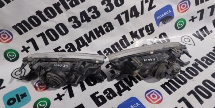 Передние фары Subaru Legacy Outback b3