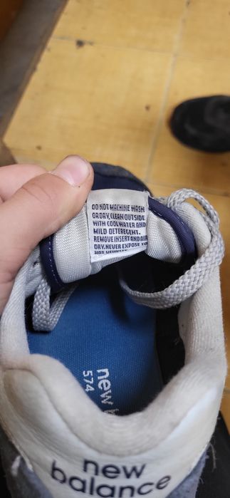 New Balance 574 blue