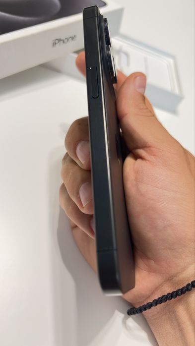 Iphone 15 pro 128GB BLACK 10 месеца Гаранция