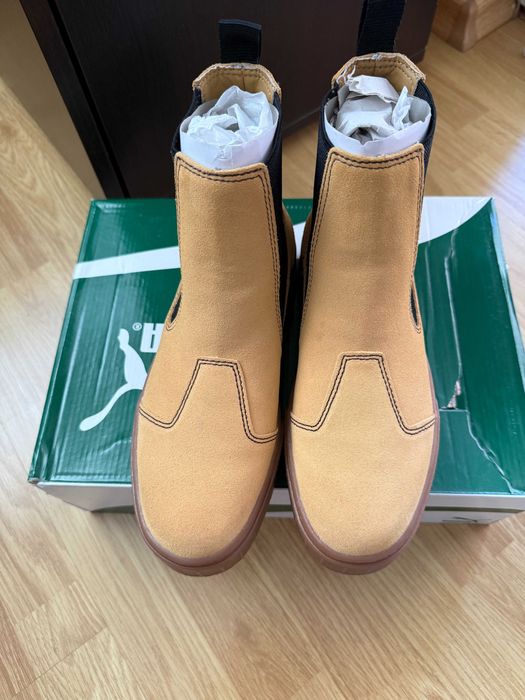 Боти Puma от велур