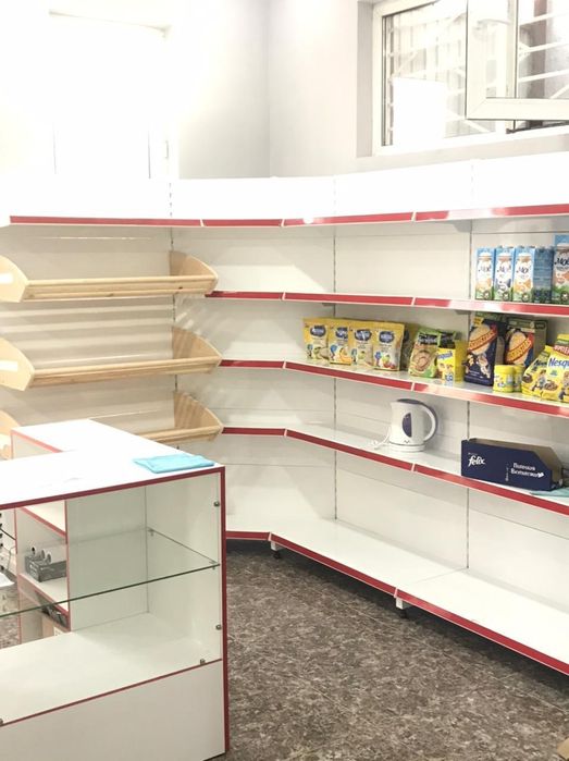 Витрины Полки Прилавки Стеллажи