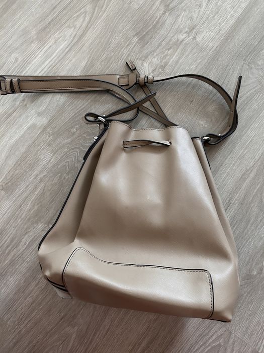 Geanta- sac piele bej noua