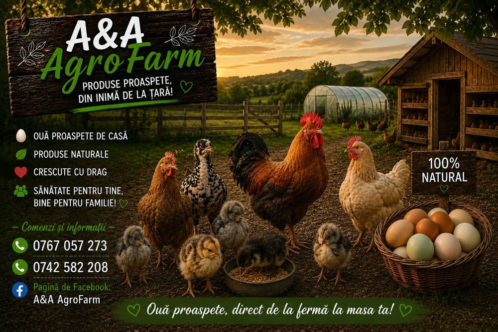 A&A Agro Farm / Ouă de casa BIO
